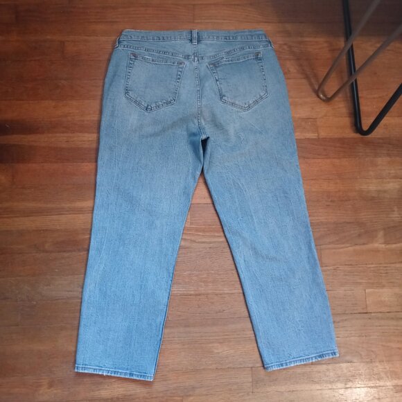 ABERCROMBIE & FITCH maternity the ankle straight jeans (12S/31) - Picture 6 of 15